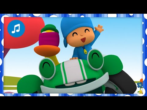 🚗 CANCIONES INFANTILES de POCOYÓ - El cochecito Leré | Caricaturas y dibujos animados