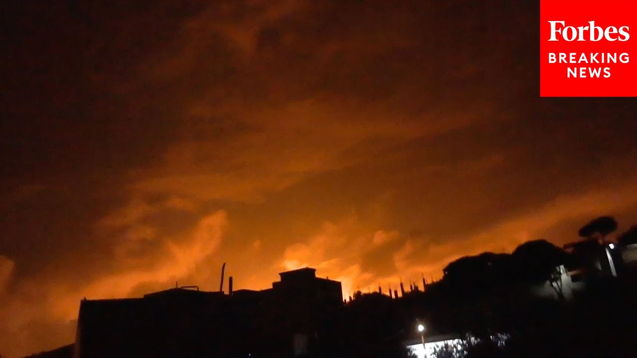 NEW VIDEO: Israel Conducts Airstrikes On Hezbollah Targets In Southern Lebanon