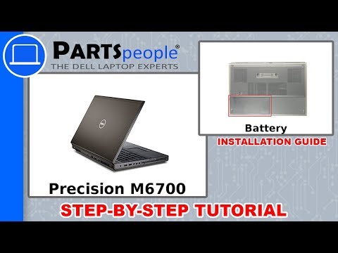Video tutorial sulla batteria per Dell Precision M6700 (P22F001)