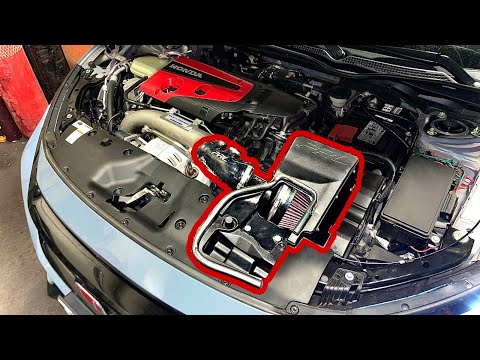 2019 Honda Civic Type R PRL Intake Install // Before / After SOUNDS Comparison 🦻🏼