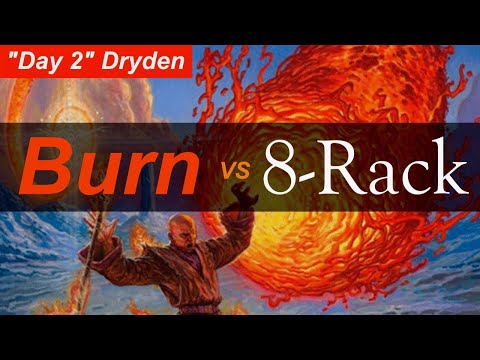 Modern Mono Red Burn Gameplay vs. 8-Rack September 2019 (Ep.6 Pt.4)