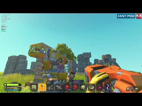 Scrap Mechanic Modded | Fant Mod - New World! #2