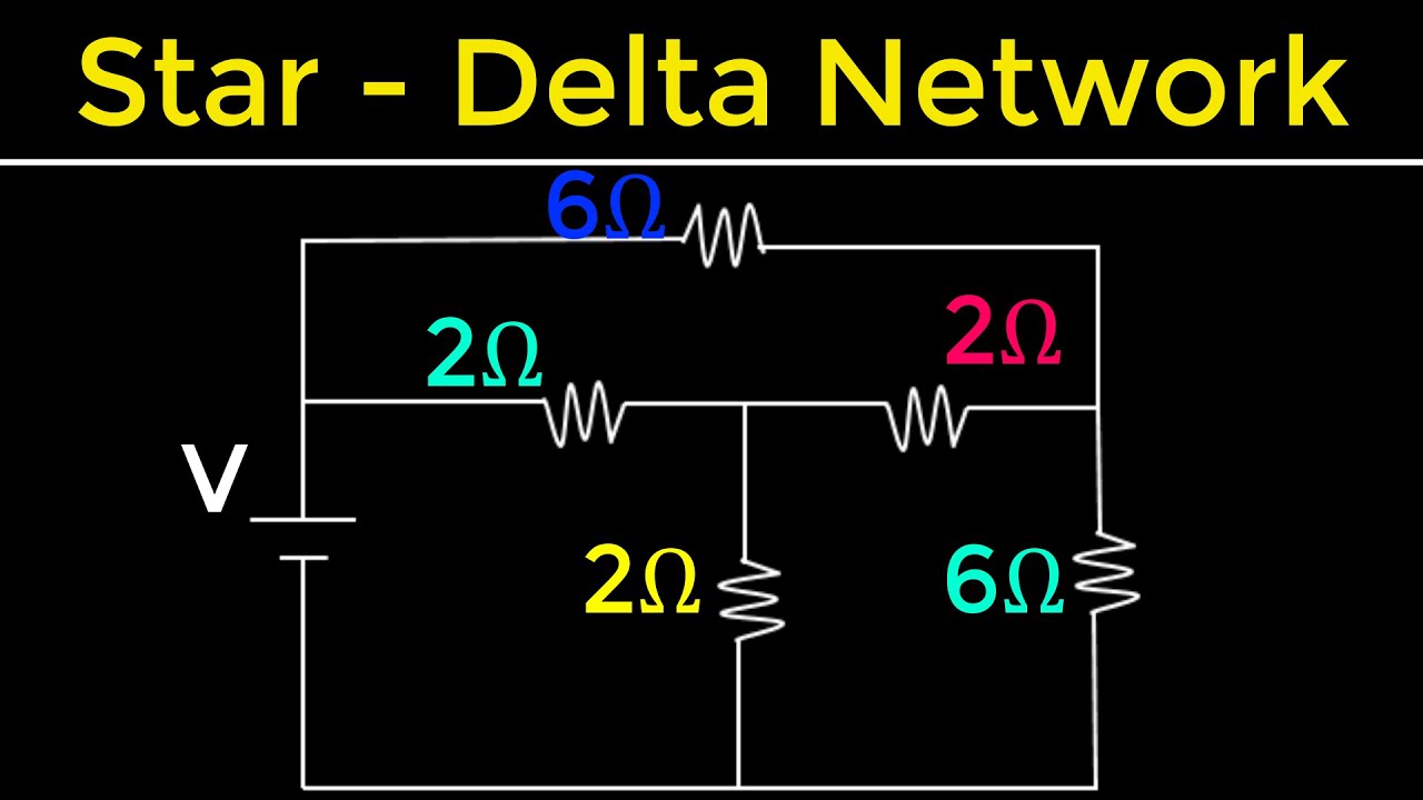 13 - Delta to Star Conversion - Concept with Solved Examples