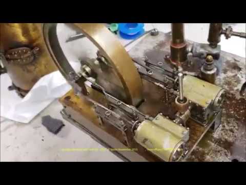 Antique Steam Engine - Twin Cylinder with Vertical Brass Boiler - The Work Begins!