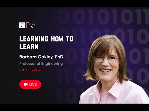 Fall In Keynote - Barbara Oakley, PhD - Author of Learning How To Learn