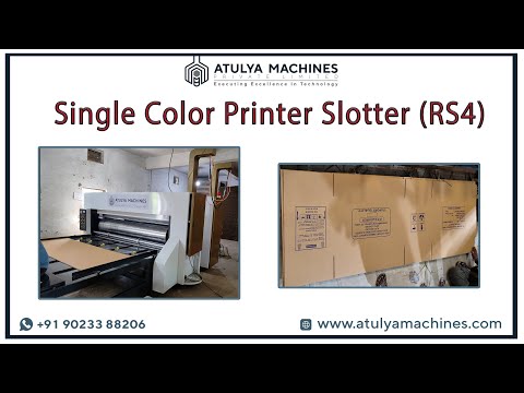 Single Color Flexo Printing Machine