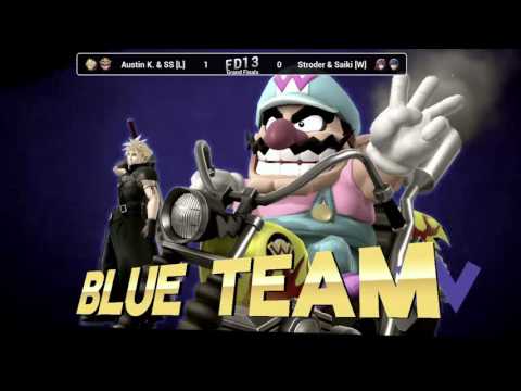 FD13 Doubles Grand Finals - Austin K. & SS (Blue) vs Stroder & Saiki (Red)