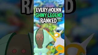 Ranking Every Hoenn Shiny Legendary Pokemon
