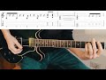 Toto - Rosanna (Full Song Tutorial with TABS on screen)