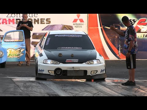 El Single CAM Mitsubishi mas rapido del Mundo El Chacaro en Salinas Speedway | PalfiebruTV