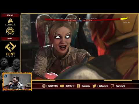 INJUSTICE 2 ESL Tournament Season 4 Stage 1 Cup 7 SA , Hype y Rage Quit Moment !!