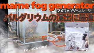 パルダリウムの演出に最適なマメフォグジェネレーターを使ってみた│PALUDARIUM
