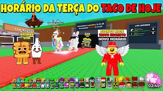 🛑 PARE TUDO!! SAMMY CONFIRMOU A HORA DO EVENTO DA TERÇA DOS TACO (NÃO PERCA!) 🤯 | Roube um Brainrot