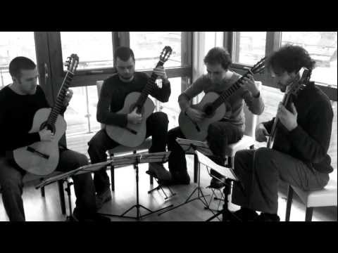Philharmonic Guitar Quartet - Promenade 1 by Mussorgsky