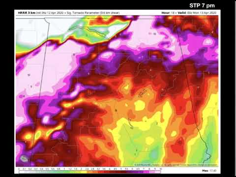 Special Weather Xtreme Video for Sunday, April 12, 2020