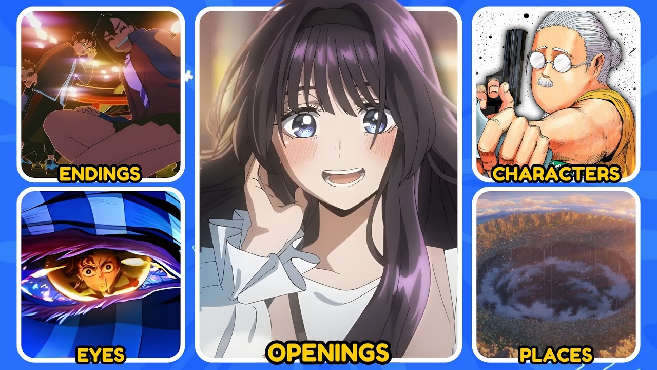 🔥 ULTIMATE ANIME QUIZ 🔥 | Openings,Endings,OSTs,Characters,Places and more ! ⚡💥