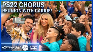 PS22 Kids' Chorus And Carrie Underwood Reunite To Sing "So Small" - American Idol 2025
