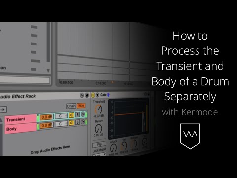How to Process the Transient and Body of a Drum Separately