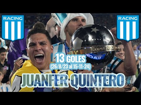Los 13 Goles de Juanfer Quintero en Racing – ¡Pura Magia!