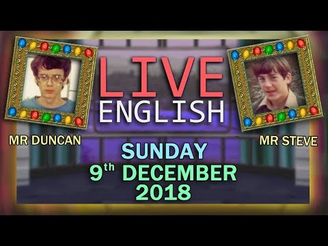 Social Media Trends - Live English Learning  - Christmas Lights - 9/12/18