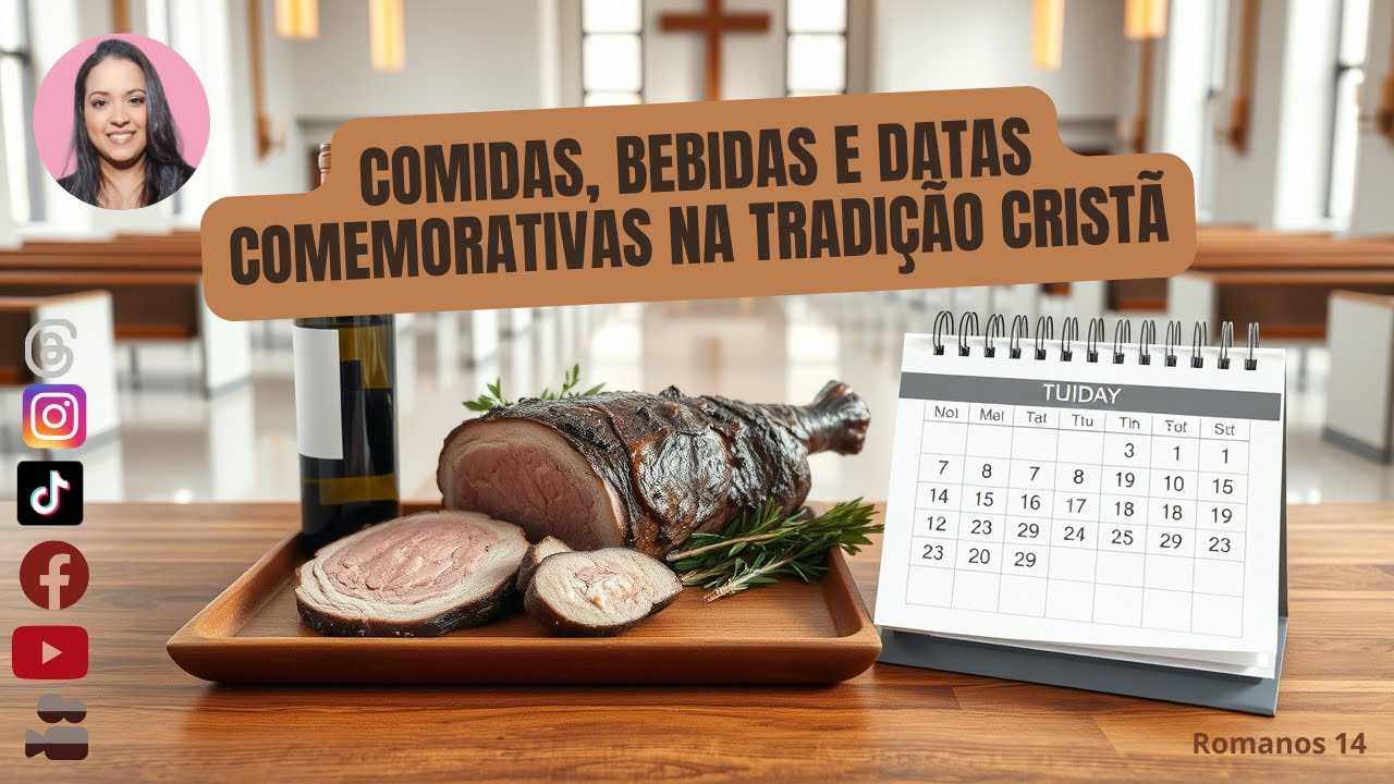 COMIDAS, BEBIDAS E DATAS COMEMORATIVAS NA TRADIÇÃO CRISTÃ