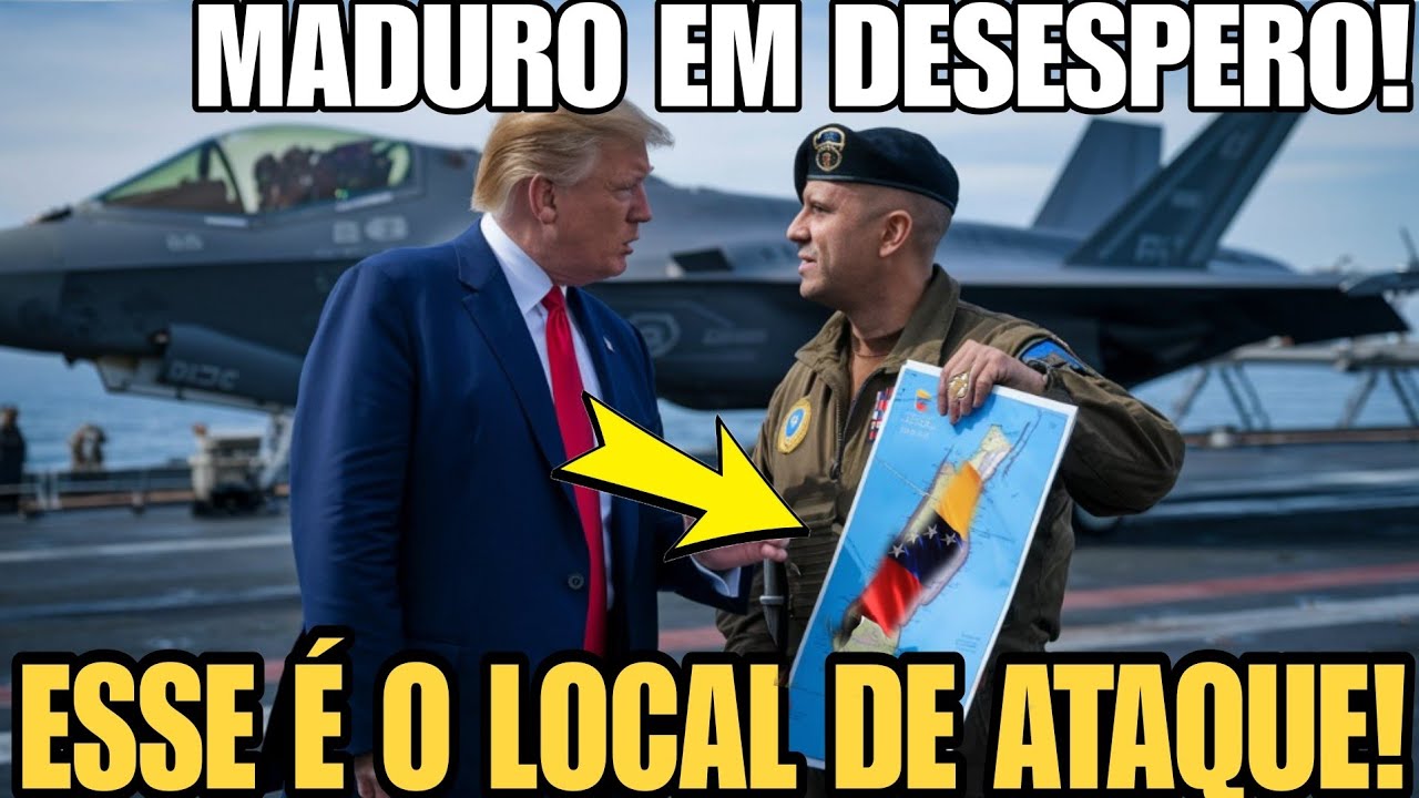 TRUMP: WE WILL ENTER VENEZUELA HERE, EDMUNDO DOES NOT REVEAL PLAN! USA REVEALS N BR CIVILIAN CHANNEL