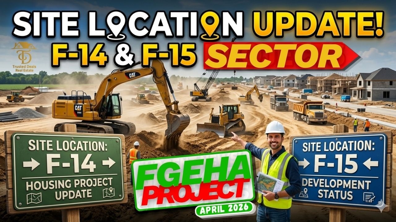 Development of New Sectors Start in ISLAMABAD| FGEHA Project| F-14 & F-15 Sector #cda #fgeha #foryou
