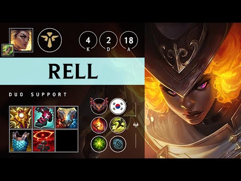 Rell Support vs Alistar - KR Grandmaster Patch 25.13