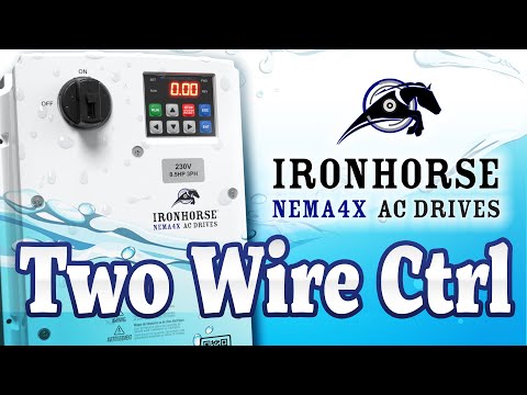 IronHorse ACN NEMA 4X VFD Two Wire Control from AutomationDirect