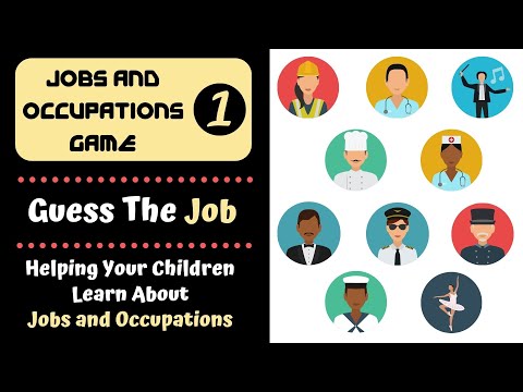 Jobs and Occupations Game