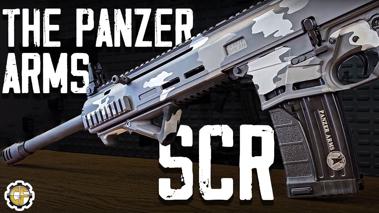 Panzer ArmsSCR XII Tactical Shotgun,12 Gauge, 18.5” Barrel, 5+1, 3