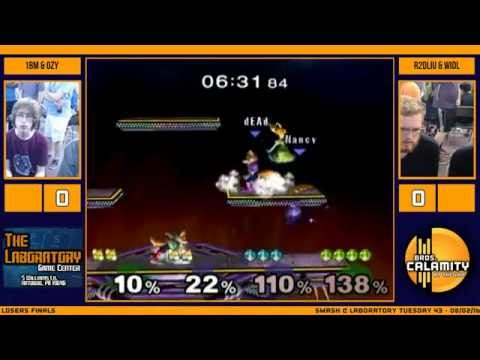 S@LT #43 - 1BM & Ozymandias vs R2DLiu & Widl - Losers Finals - Melee Doubles