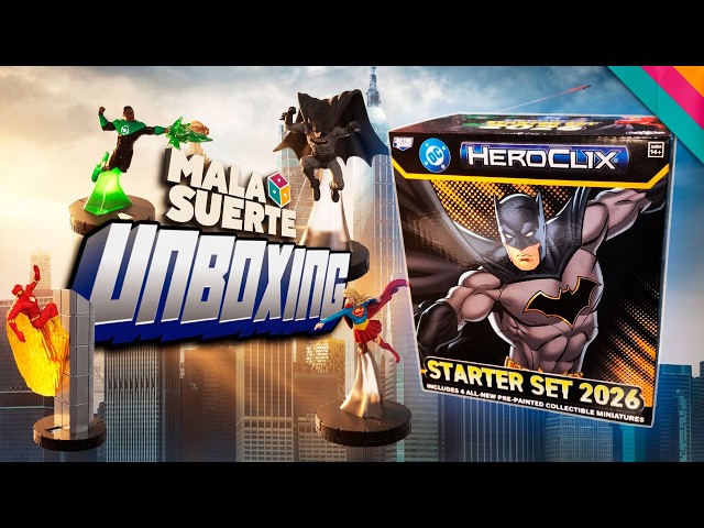 Vídeo relacionado con Last level DC HEROCLIX Green Arrow and Justice Society OPKIT