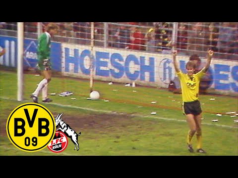 Als Kobra Wegmann dreimal zuschlug! | BVB - 1. FC Köln | Saison 1985/86 | BVB-Rückblicke