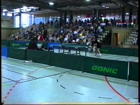 Table Tennis 1996 Karakasevic vs Richard Prause Forchheim (A.Seyferth)