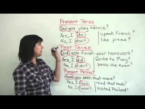Short Answers in English