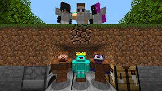 3v3 Minecraft Speedrunner Manhunt