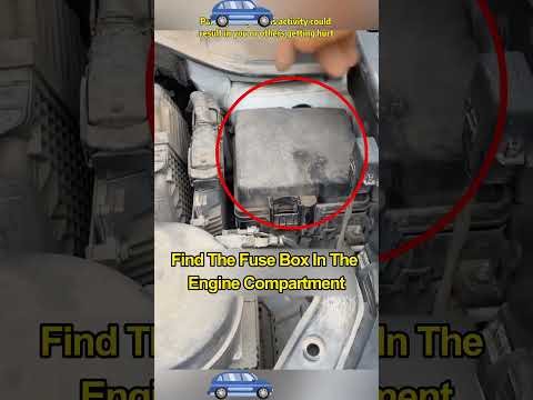 No sound from car horn? Just replace the spare fuse！#driving#drive#car #carsoft#tips#tutorial#manual