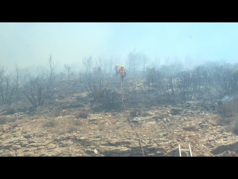 Video Thumbnail: Firefighters deployed to Athens suburb as wildfires hit Greece | AFP