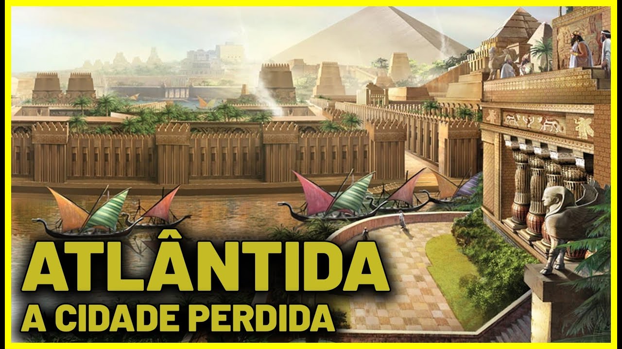 A CIDADE PERDIDA DE ATLÂNTIDA - MITOLOGIA GREGA