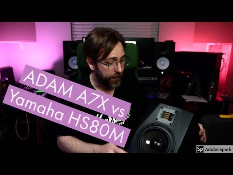 ADAM A7X Studio Monitor Unbox & Review