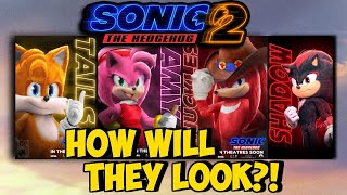 SONIC MOVIE 2 (CAST)- HOW WILL KNUCKLES, AMY, & SHADOW LOOK?!
