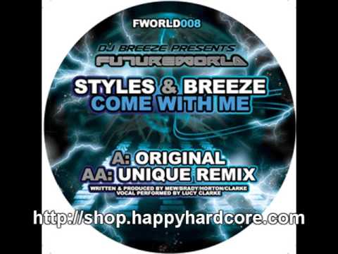 Darren Styles & DJ Breeze - Come With Me (Unique Remix), Future World FWORLD008