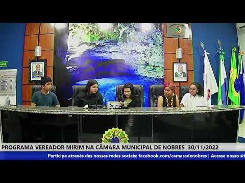 Programa Vereador Mirim 30/11/2022