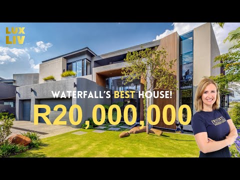 Step Inside R20,000,000 MODERN ENTERTAINERS HOME in Waterfall Country Estate
