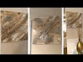Download Geode Art Diy Gold Amp Cream Resin Wall Art Mp3 Song
