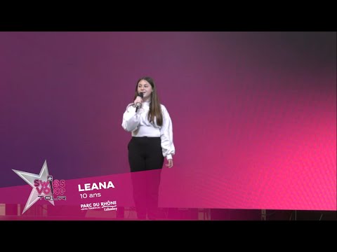 Leana 10 ans - Swiss Voice Tour 2023, Parc du Rhône, Collombey