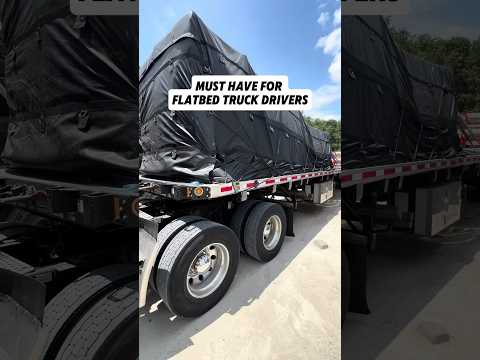 Must have bathroom tool for flatbed truck driver.