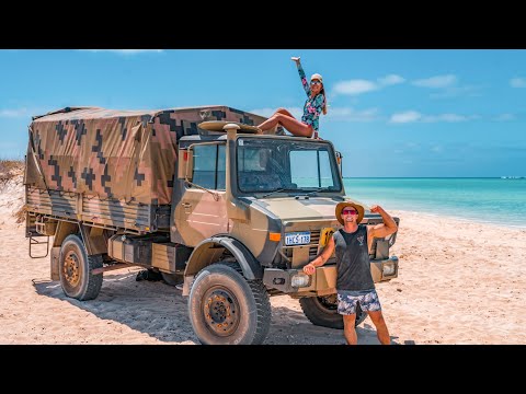 EX-ARMY UNIMOG ADVENTURES - Beach Camping & Crayfish Diving on Ningaloo Reef
