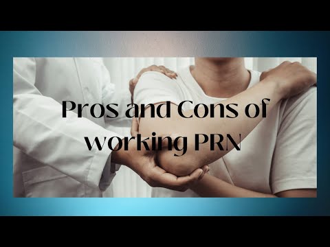 Pros and Cons of PRN as a therapist #occupationaltherapy #ota  #ot